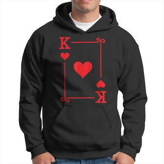 King Hearts Card Costume Playing Cards King Hearts Hoodie - Seseable