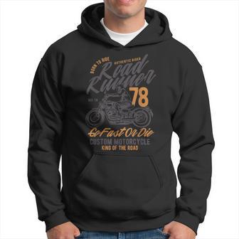 King Of The Road Rider Authentic Motor Hoodie - Monsterry