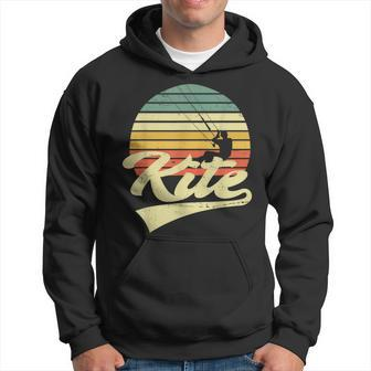 Kite Kiten Kiteboarding Kitesurfing Surf Vintage Retro Hoodie - Seseable