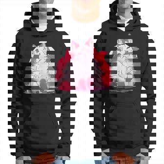 Kitsune Fox Animal Cute Japanese Anime Kawaii Fox Hoodie - Thegiftio UK