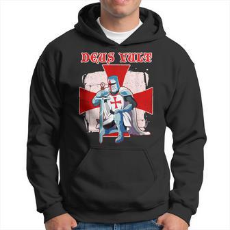 Knights Templar Crusader Hoodie - Thegiftio UK