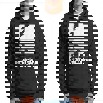 Kodak Klassisches Logo Herren Hoodie in Schwarz-Weiß - Seseable