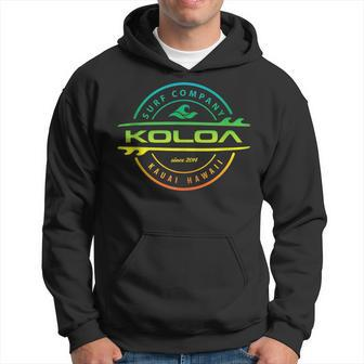 Koloa Surf Thruster Multicolor Logo Hoodie - Thegiftio