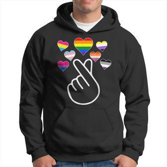 Kpop Gay Pride Lgbt Trans Pan Bisexual Ace Nonbinary Lesbian Hoodie - Monsterry AU
