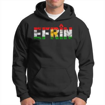 Kurdistan Rojava Afrin Flag Home Kurds Kurde Hoodie - Seseable