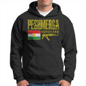 Kurduístan Power Peshmerga Freedom Fighter Free Kurdistan Hoodie - Monsterry DE