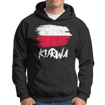 Kurwa Polska Poland Polish Hoodie - Seseable