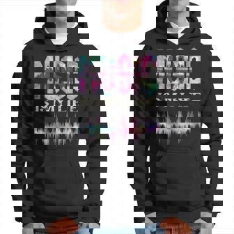 La Música Es Miida Ecualizador De Ondas Sonoras Dj Sudadera - Regaloses