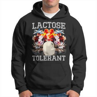 Lactose Tolerant Cow Farm Milk Hoodie - Seseable