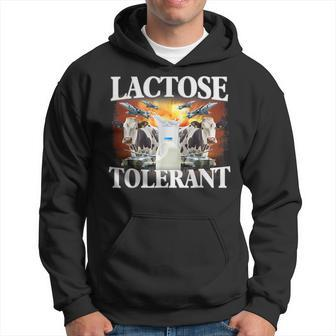 Lactose Tolerant Trending Meme Sarcasm Oddly Specific Hoodie - Seseable