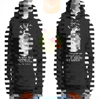 Lama Alpaca Lächle Du Kannst Sie Nicht Alle Anspcken S Hoodie - Seseable