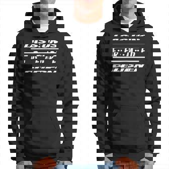 Lass Uns Fremde Bleiben Anti Anmache Distanz Misanthrop Hoodie - Seseable