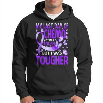 My Last Day Of Day Chemo Hodgkin's Lymphoma Awareness Hoodie - Seseable
