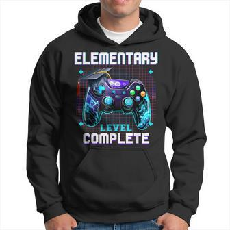 Last Day Of Elementary Level Complete Graduation Him Boys Hoodie - Seseable
