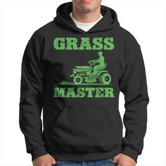Lawn Mowing Gardener Grass Master Lawn Mower Hoodie - Thegiftio UK
