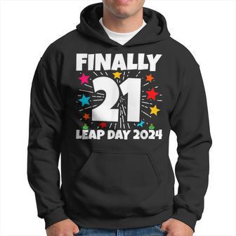 Leap Year 2024 84Th Birthday Leap Day Birthday 2024 Hoodie - Monsterry AU