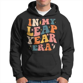 In My Leap Year Era Leap Year 2024 Birthday Retro Hoodie - Seseable