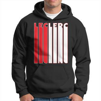 Leclerc Formula Racing Driver Team Fast Cars Racetrack Hoodie - Monsterry