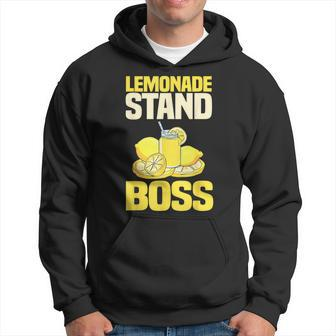 Lemonade Stand Boss Lemon Citrus Juice Summer Drink Hoodie - Monsterry DE