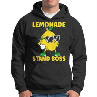 Lemonade Stand Boss Lemon Juice Lemonade Stand Hoodie | Mazezy