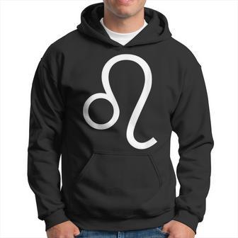 Leo Zodiac Symbol Hoodie - Monsterry