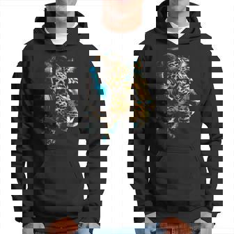 Leopard Music Auriculares Para Amantes De Los Animales Diseño De Leopardo Sudadera - Regaloses