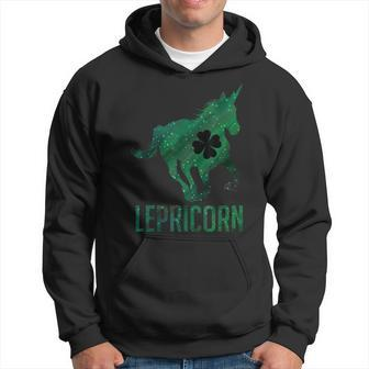 Lepricorn Leprechaun Unicorn St Patrick's Day Horse Hoodie - Monsterry