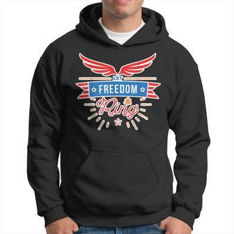 Let Freedom Ring 4 July America Independence Day Hoodie - Monsterry UK