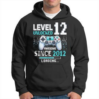 Level 12 Unlocked 12Th Gaming Birthday Hoodie - Thegiftio UK
