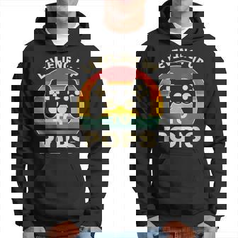 Leveling Up To Pops Video Games Lover Father's Day Hoodie - Thegiftio UK