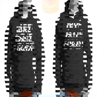 Liberté Egalité Fckafdé Politisches Statement Hoodie - Seseable