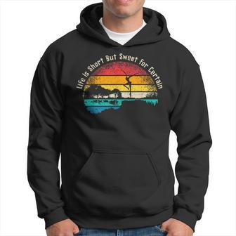 Life Is Short Guitar But Sweet For Certain Hoodie - Thegiftio UK