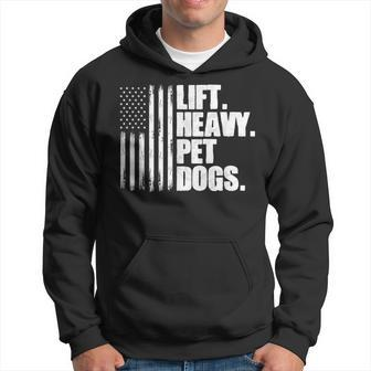 Lift Heavy Pet Dogs Weightlifting Hoodie - Seseable