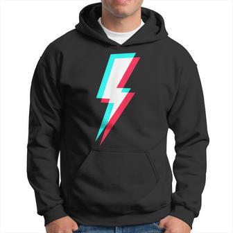 Lightning Symbol Power Electricity Bolt Graphic Hoodie - Thegiftio UK
