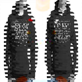 Most Likely To Get A Lump Of Coal Christmas Matching Xmas Hoodie | Mazezy