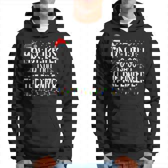Most Likely To Shoot The Reindeer Hunting Christmas Hunter Hoodie - Monsterry