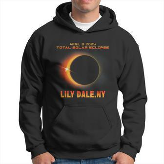 Lily Dale New York Total Solar Eclipse 2024 Hoodie - Thegiftio UK