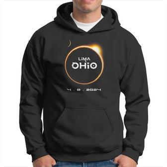 Lima Ohio Totality 4082024 Total Solar Eclipse 2024 Hoodie - Monsterry UK