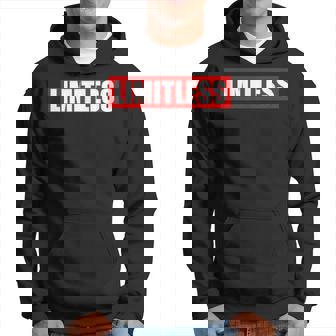 Limitless Inspirational Entrepreneur Motivational No Limit Hoodie - Monsterry