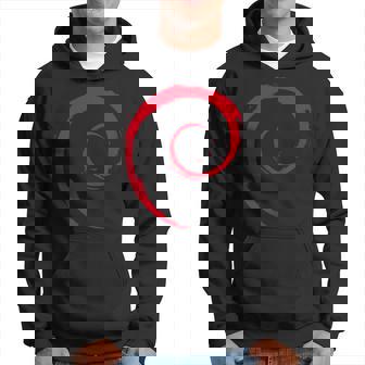 Linux Amante Debian Spiral Logo Open Source Os Sudadera - Regaloses