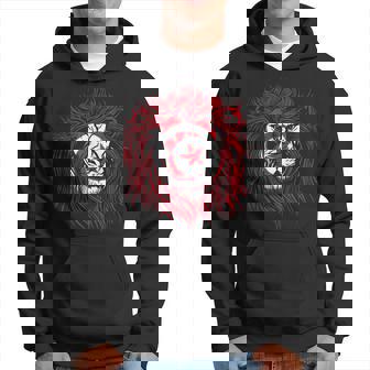 Lion Tunisie Drapeau Tunisie Sweat à capuche - Cadeauxyz
