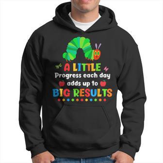 A Little Progress Each Day Hungry Caterpillar Back To School Hoodie - Monsterry