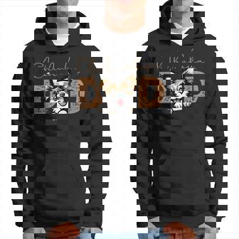 Long Haired Chihuahua Dog Breeds Chihuahua Dad Father Day Hoodie - Thegiftio