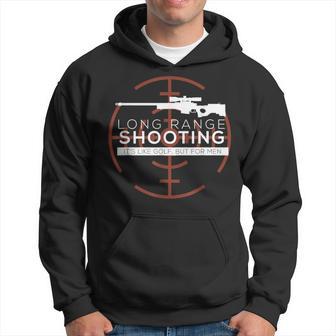 Long Range Shooting Vintage Marksman Shooter Gun Enthusiast Hoodie - Monsterry UK