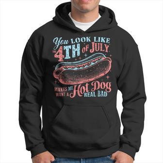 You Look Like The 4Th Of July Hot Dog Independence Day Hoodie - Monsterry UK