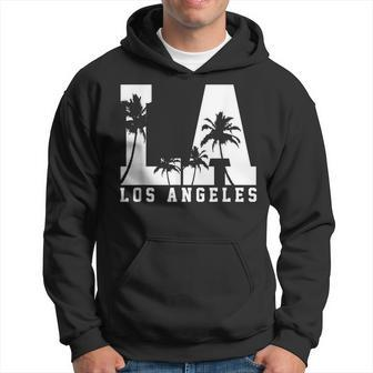 Los Angeles La California Usa America Souvenir Hoodie - Seseable