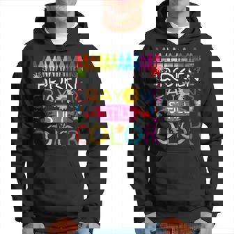 Los Crayones Rotos Aún Colorean La Conciencia Sobre La Salud Mental Sudadera - Regaloses