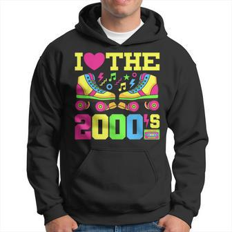 I Love The 2000'S Theme Party Costume 00S Outfit Early 2000S Hoodie - Thegiftio UK