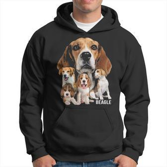 I Love My Beagle Dog Themed Beagle Lover Hoodie | Mazezy