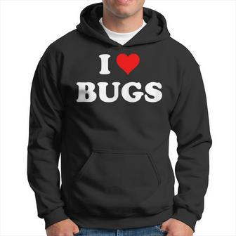 I Love Bugs Hoodie - Monsterry DE